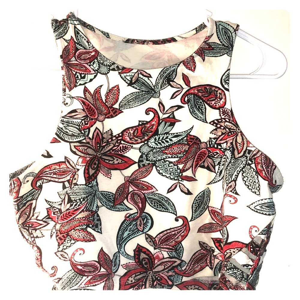 Charlotte Russe floral crop top!